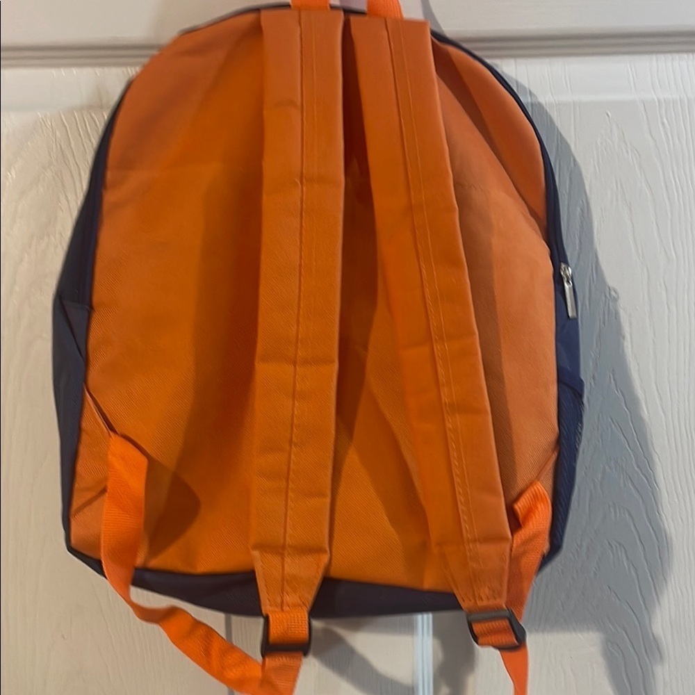 Astros Buddies Kids Backpack - Orange and Blue - Picture 3 of 6